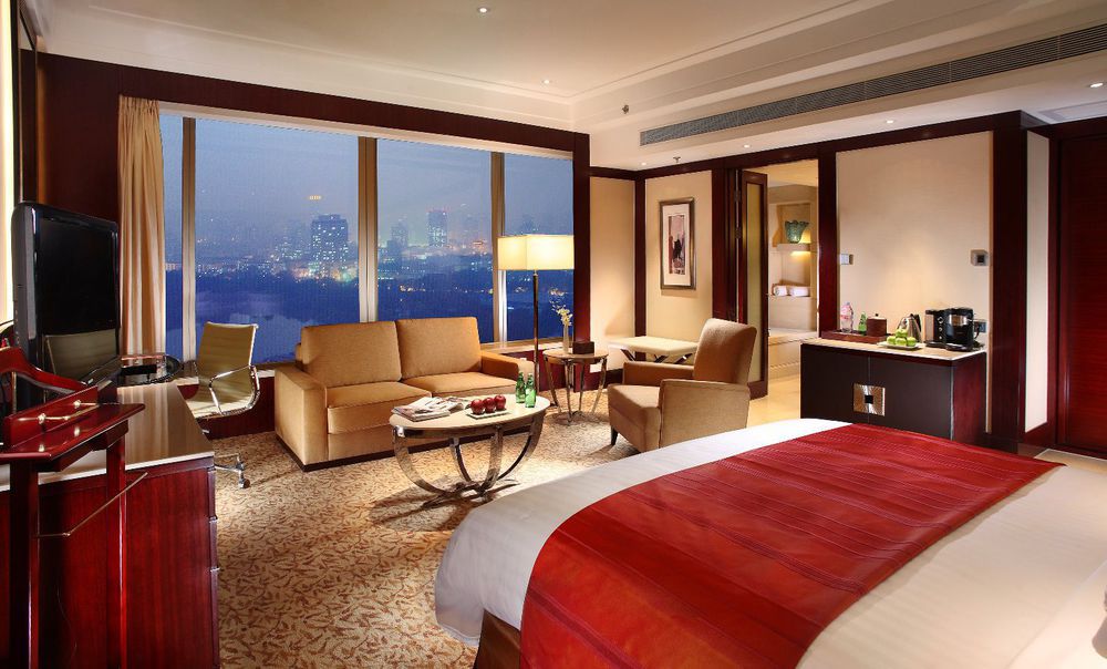 JW Marriott Hotel Shanghai Changfeng Park Szoba fotó